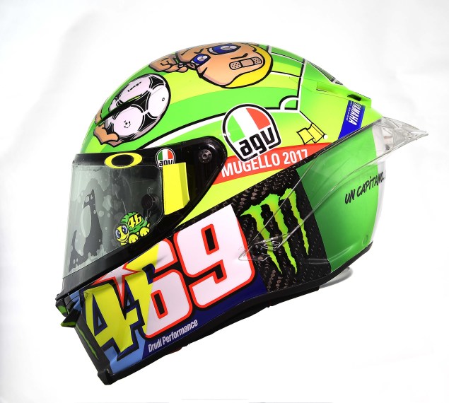 Helm AGV Valentino Rossi Mugello 2017 5