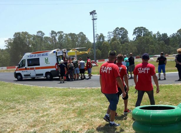 Menunggu Berita Max dari Si Cantik Bianca Atzei 1 Max Biaggi crash