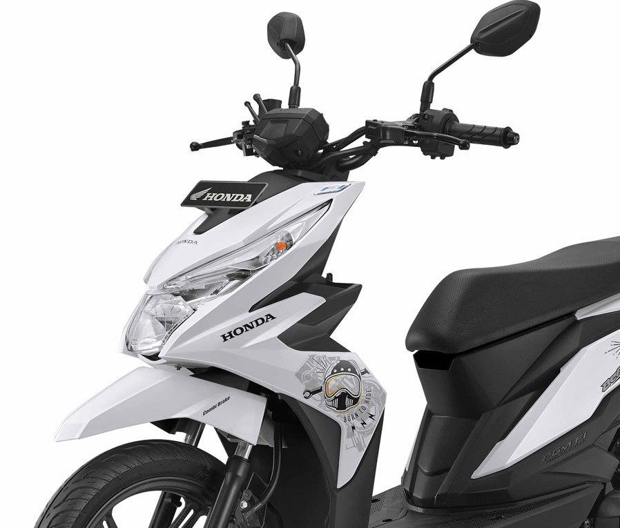 honda beat street putih 1