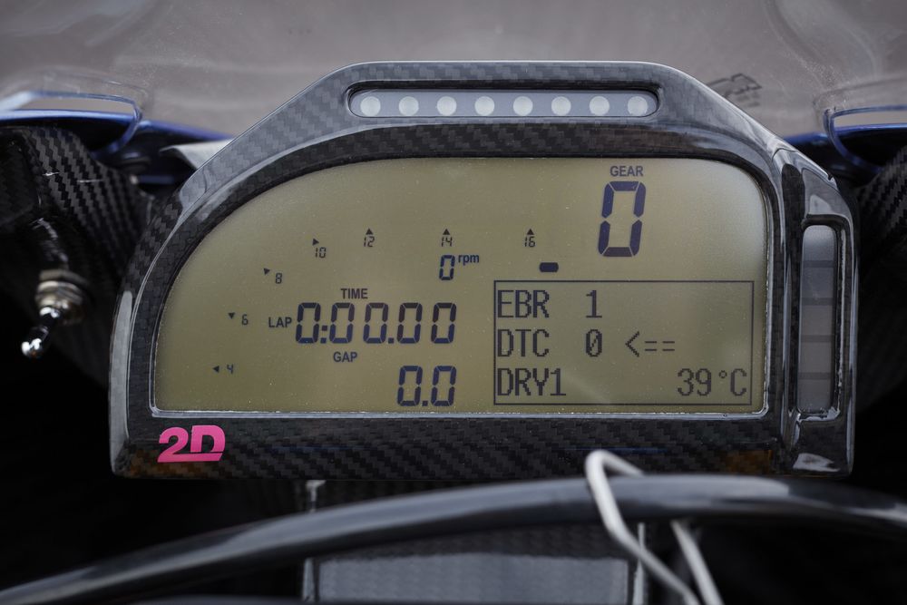 BMW HP4 RACE Dashboard