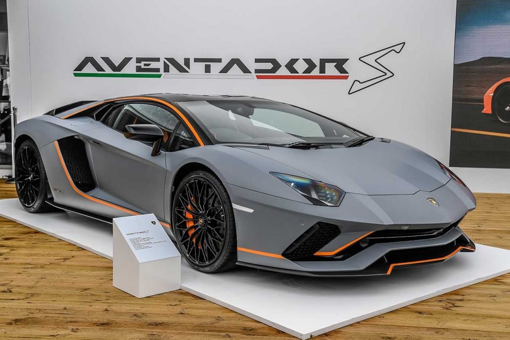 Model Terbaru Lamborghini, Tercyduk 1 Lamborghini Aventador S dipamerkan di ajang Goodwood Festival of Speed