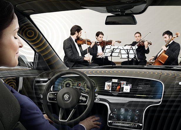 Aneh Tenan! Audio Car Tanpa Speaker, Diganti Dengan Getaran Interior Mobil ? 1 speaker free car audio systems 1