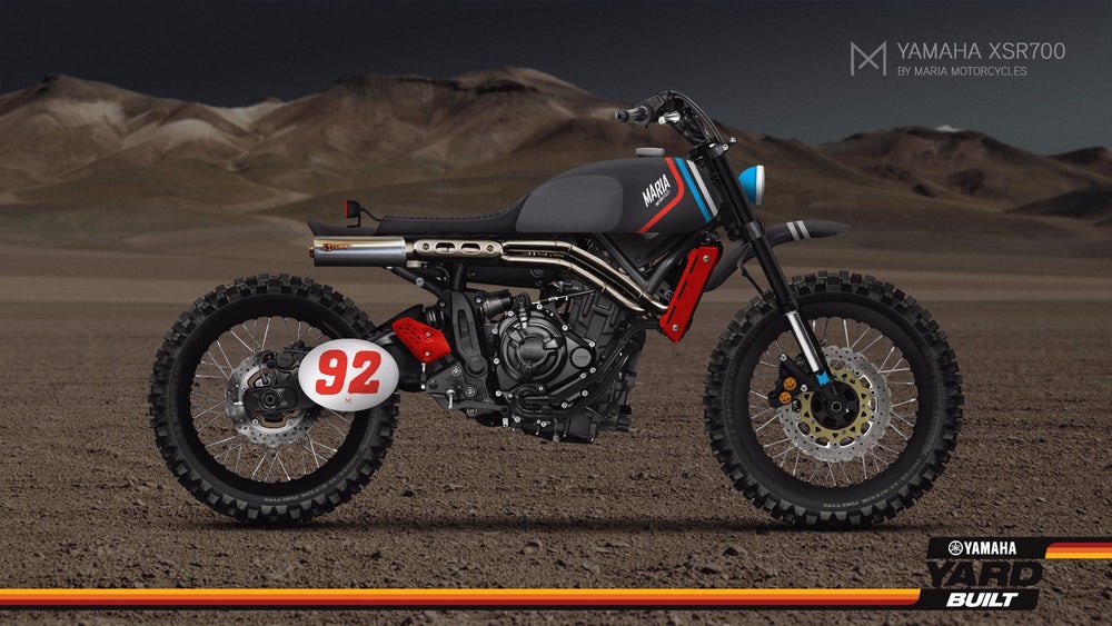 Yamaha Mengirim 8 Custom Yard Built untuk Event Wheels & Waves 2 yamaha Maria Riding Company