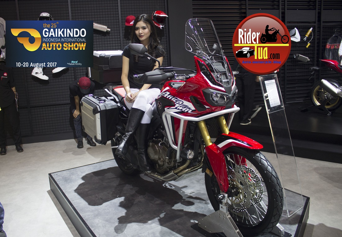 Dagangan Motor Honda Laris di GIIAS 2017 ini 2 CRF1000L Africa Twin GIIAS 2017 Foto ridertua com