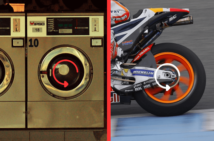 Komparasi Unik Honda RC213V MotoGP dengan Mesin Cuci Rumah Tangga Foto boxrepsol com