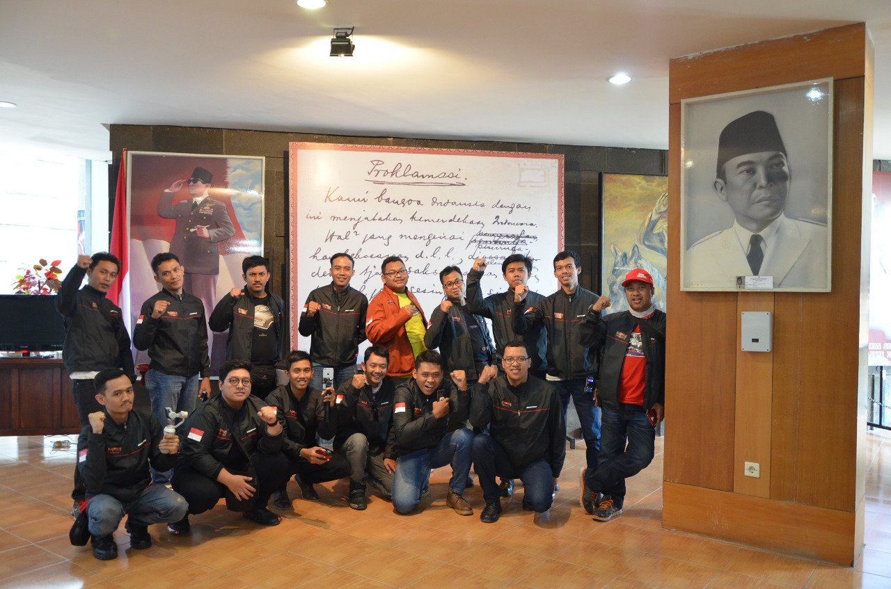 Sambut HUT RI, 16 Rider-Blogger-Vlogger Surabaya Touring ke Makam Bung Karno di Blitar 5 Touring Kemerdekaan 7