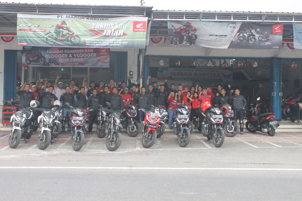 Sambut HUT RI, 16 Rider-Blogger-Vlogger Surabaya Touring ke Makam Bung Karno di Blitar 6 Touring Kemerdekaan 8