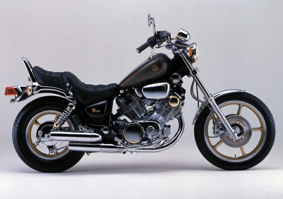 Yamaha Virago Cruiser Jadi Cafe Racer, Berkaki Honda CBR dan Bertubuh Benelli Mojave 1 Yamaha XV 750 virago 84