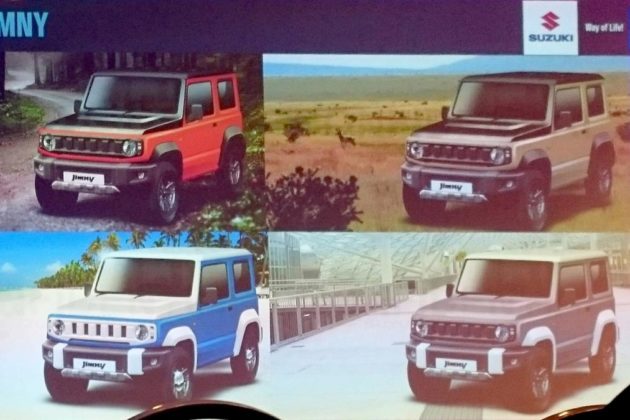 Inilah Penampakan Suzuki Jimny 2019 2 pilihan warna suzuki jimny 2019