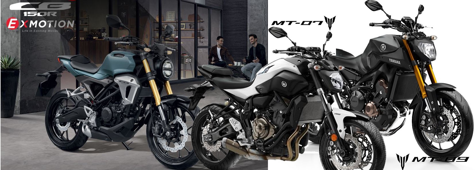 CB150R Exmotion dan MT series