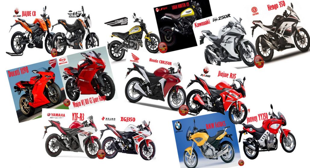 Inilah Deretan Motor China Hasil Copy.. Masih Banyak lagi !!! 1 Deretan Motor China Hasil Copy