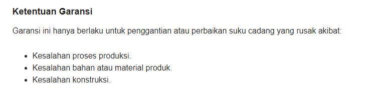 Motor Bermasalah Apakah Bisa Ganti Unit Baru ? Berikut Penjelasannya... 3 Garansi Motor Honda