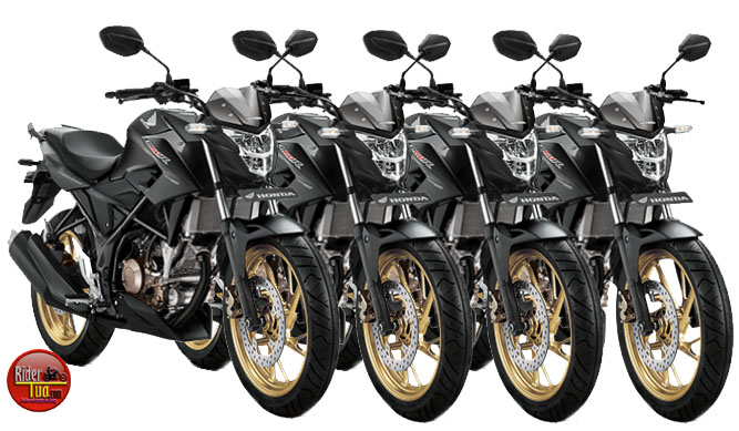 Jajaran Motor Honda Yang Dipasangi "Sepatu Emas" Kinclong Bro ! 1 Honda CB150R StreetFire Stallion Black