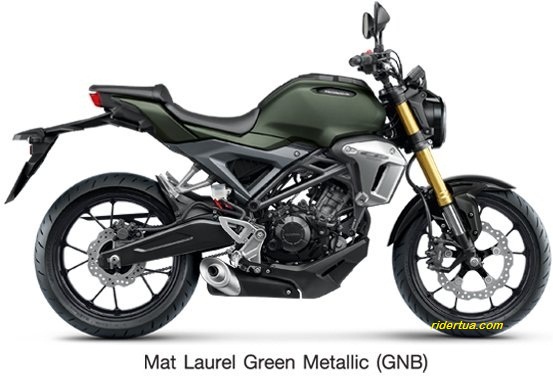 Spesifikasi Pilih Warna dan Harga Honda CB150R ExMotion 3 Honda ExMotion Mat Laurel Green Metalic