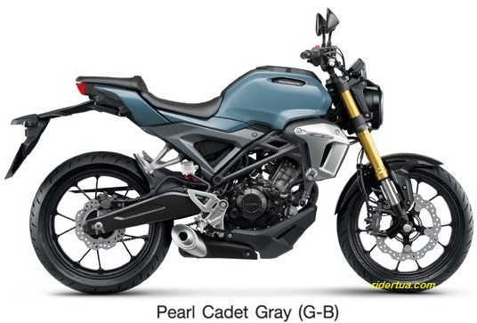 Spesifikasi Pilih Warna dan Harga Honda CB150R ExMotion 4 Honda ExMotion Pearl Cadet Gray