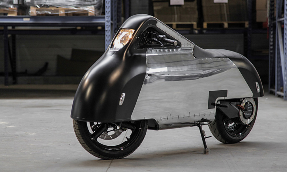 Skutik Listrik Ini Berpenampilan Aneh, Anda Mau ? 1 Hope electrik bike concept