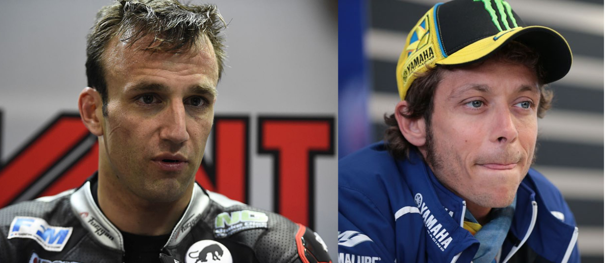 Johann Zarco Tertawa Saat Rossi Bilang Dia Calon Juara Dunia 2018 2 Johan Zarco Valentino Rossi foto ridertua com