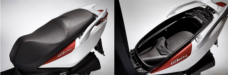 Bagasi dan Jok Kymco G-Dink250i