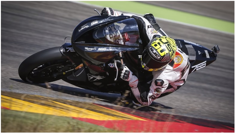 Inilah Mesin Triumph Pengganti Honda di Moto2, Jalani Tes di Aragon 2 Julian Simon Tes Moto2 triump