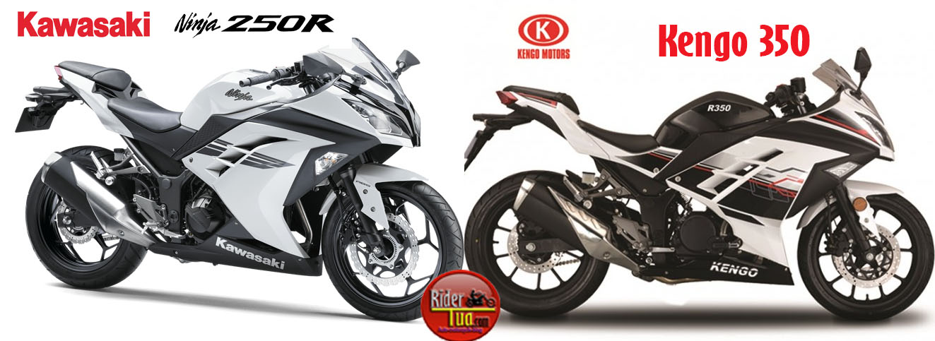 Inilah Deretan Motor China Hasil Copy.. Masih Banyak lagi !!! 7 Kawasaki Ninja 250R Versus Kengo 350