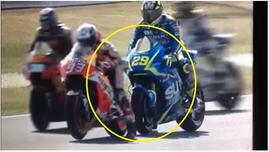 Video Marc Marquez Marah, Di Jahilin Iannone 1 Marc Marquez marah