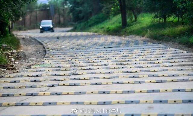 Polisi Berbaris Sudah Biasa, Polisi Tidur Berbaris Itu Baru Luar Biasa 2 Polisi tidur foto cgtn com