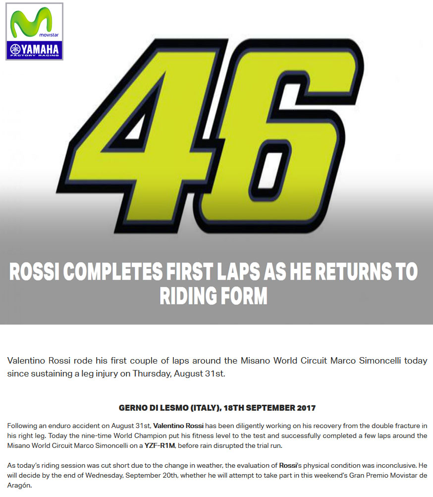 Press Rilis Yamaha MotoGP