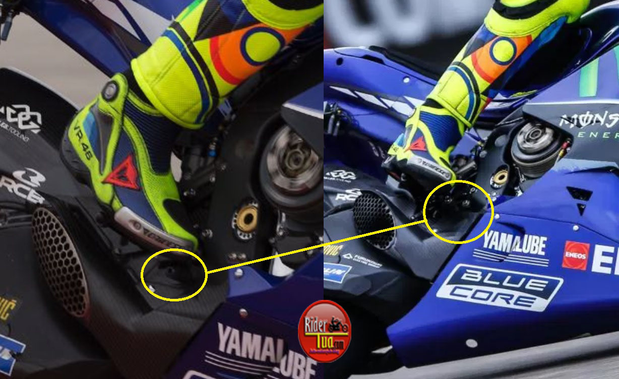 Valentino Rossi Gunakan Rem Jempol di Seri Aragon 2 Valentino Rossi- Rem Jempol Aragon