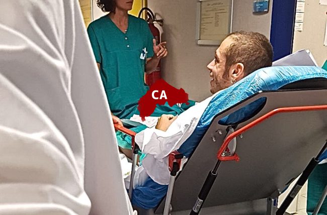 Inikah Sebuah Firasat Sebelum Valentino Rossi Alami Kecelakaan? 2 Valentino Rossi cedera 2017 patah tulang