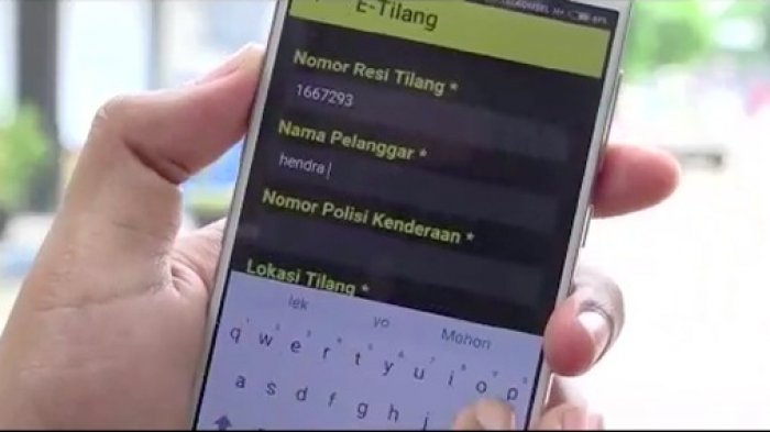 Uji Coba Tilang Pakai Rekaman CCTV di Surabaya Mulai 1 September 2017 2 aplikasi e tilang