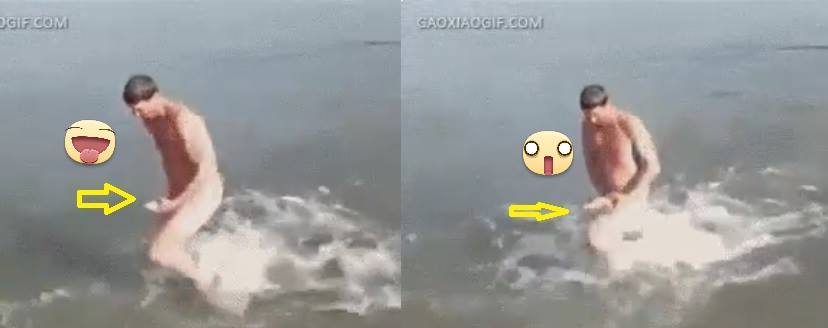 Mandi di Sungai Telanjang... 'Anu' nya Digigit Ikan.. Dikira Umpan Cacing Kali !!! 1 mandi disungai anunya digigit ikan