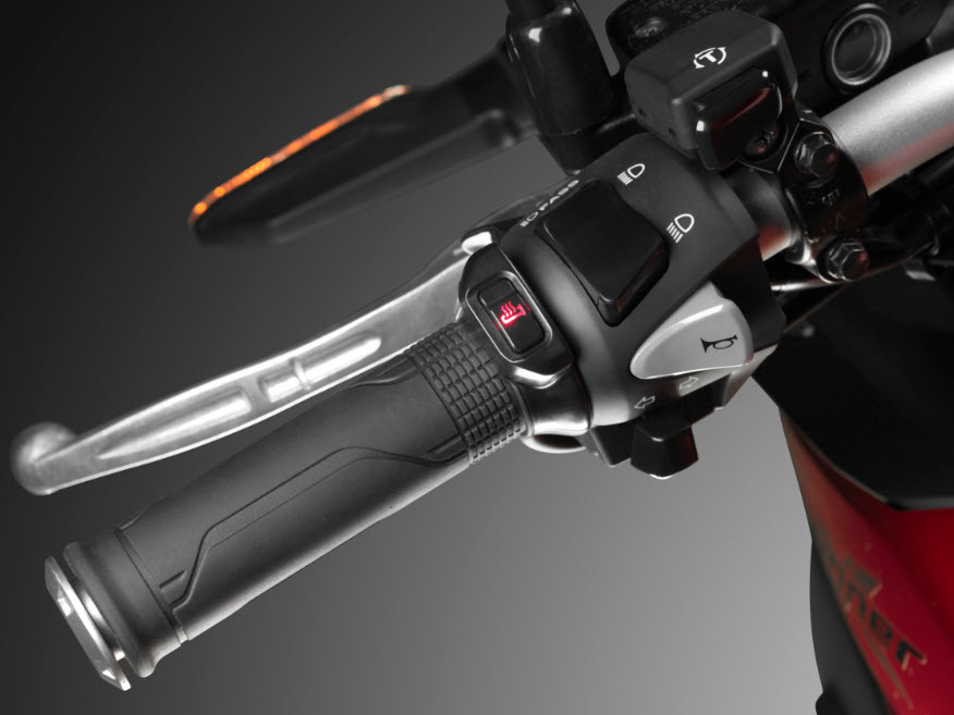 Grip Warmer, Pemanas Hand Grip Sepeda Motor 3 2015-Honda-VFR800X-Crossrunner-Heated-Grips
