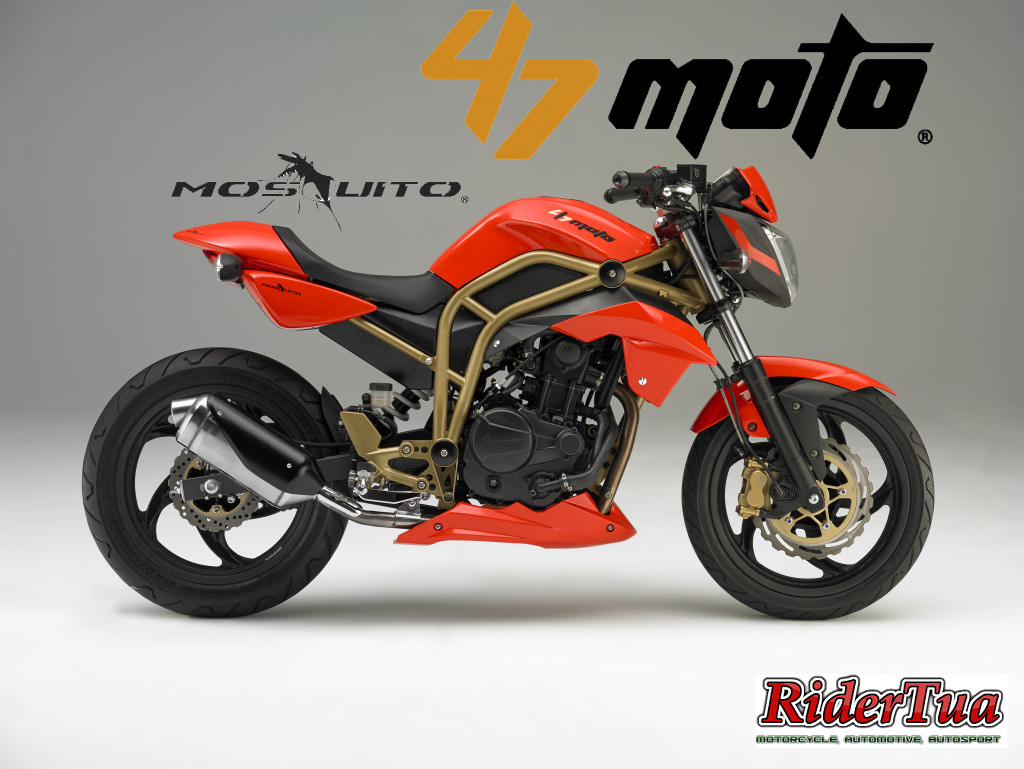 Motor 'Nyamuk' 250cc Ini dari Pembuat Mesin Honda, Ergonomi Bisa Diaturr...!!! 1 47moto Mosquito