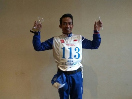 Instruktur Astra Honda Motor dari MPM Jatim, Fendrik Alam Pribadi Juara Internasional.. Juozzz 1 Fendrik Alam Pribadi MPM