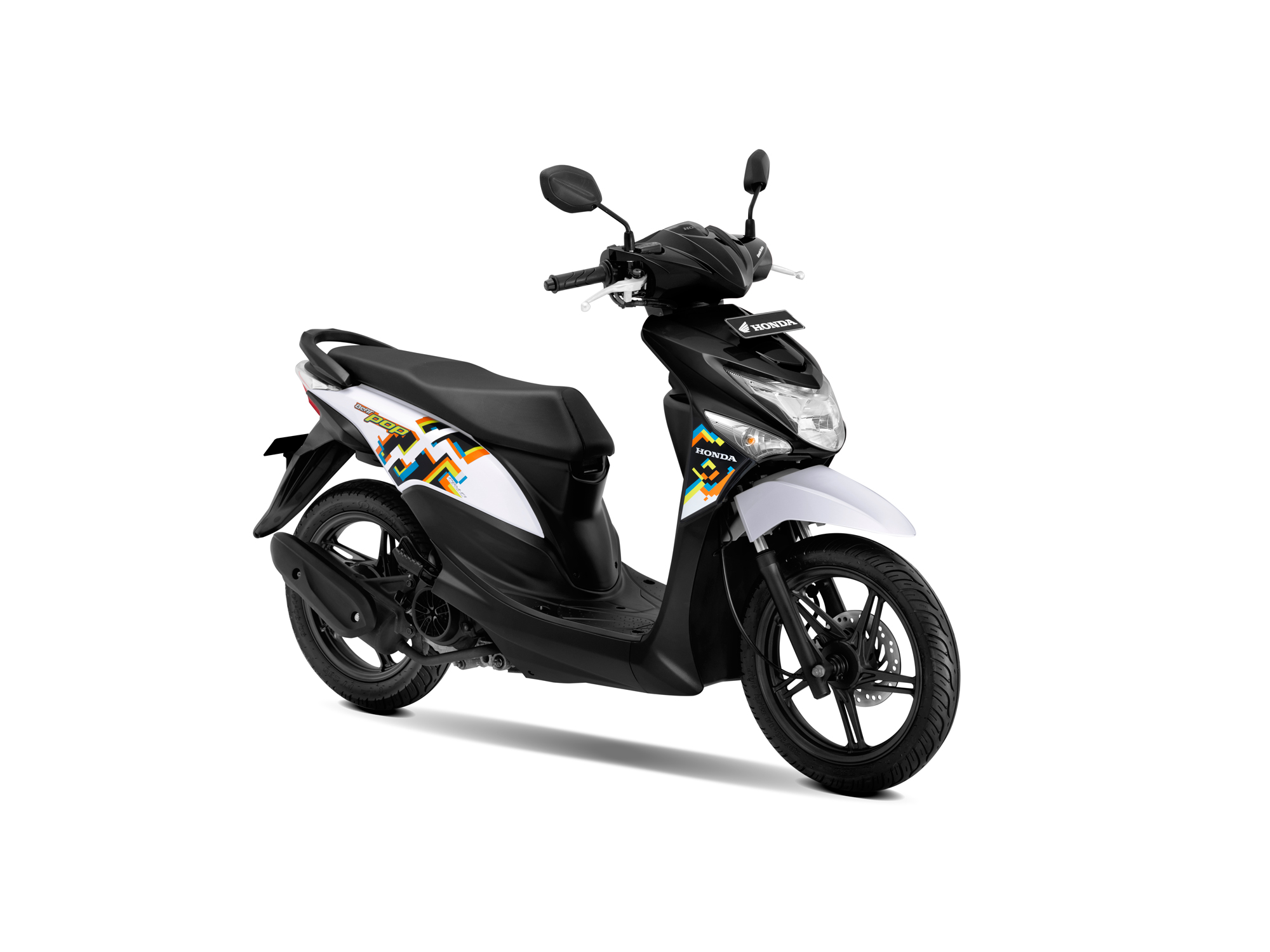 New Honda BeAT POP eSP Harmony-Black-White