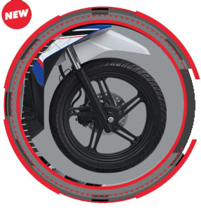Honda BeAT Pop New Velg 2017