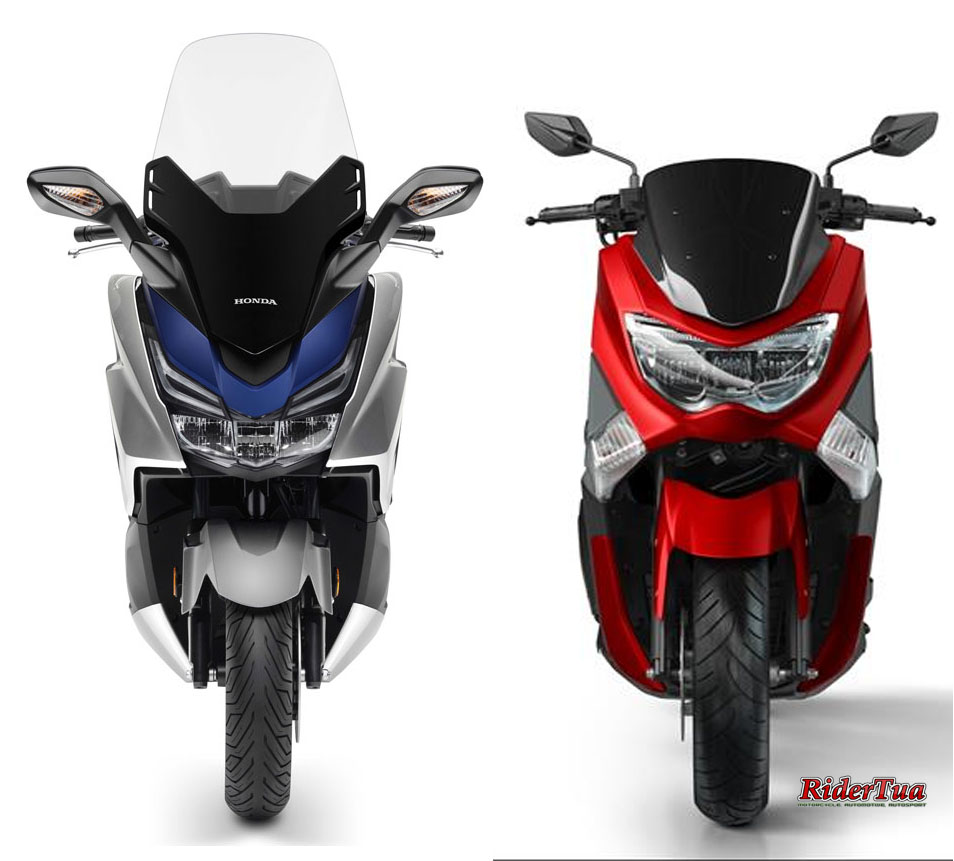 Honda Jangan Nanggung 'Pukul' Nmax, Gebuk Saja Pakai Forza... !!! 1 Honda Forza Yamaha NMax
