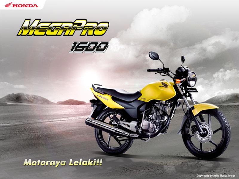Inilah 10 Motor Sport Ganteng Yang Pernah Dijual di Indonesia, The Legend !!! 9 Honda Mega Pro 1600