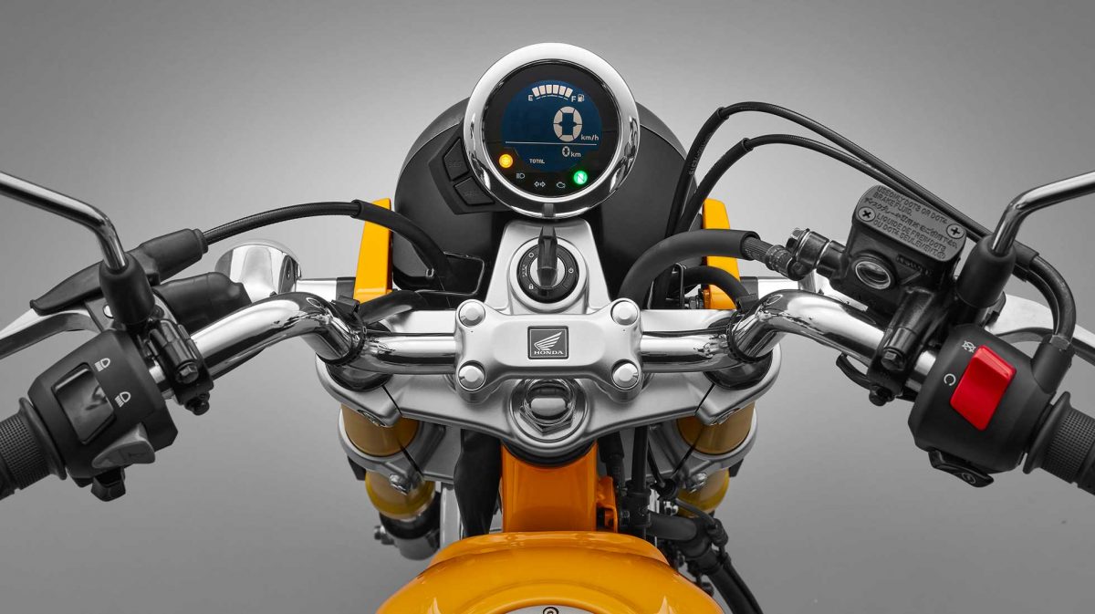 Honda Monkey 125 Si Mungil dengan Garpu Upside Down 4 Honda Monkey 125