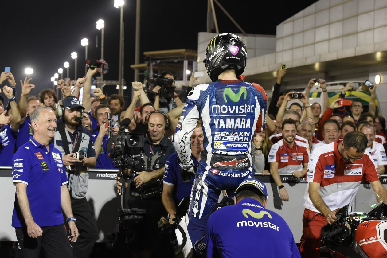 Apa Itu Parc Ferme di MotoGP ? 4 Jorge Lorenzo, Movistar Yamaha MotoGP, Yamaha di parc ferme