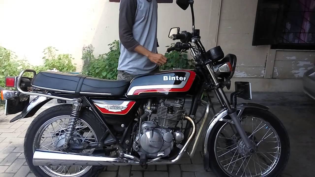 Inilah 10 Motor Sport Ganteng Yang Pernah Dijual di Indonesia, The Legend !!! 6 Kawasaki binter merzy kz200