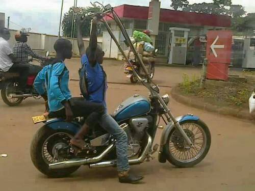 10 Foto Seputar Sepeda Motor Lucu bin Kocak.... !! 9 Motor touring ternyaman lucu