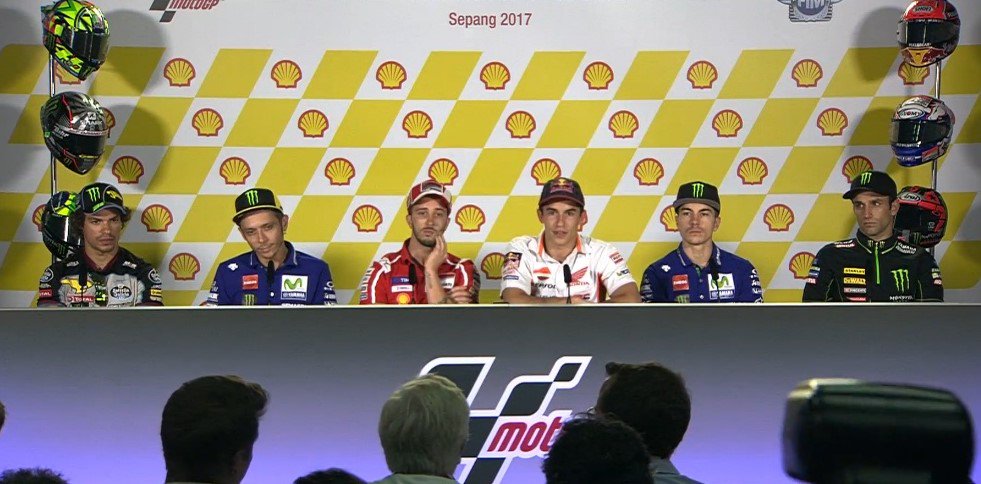 Press Confrence MotoGP Malaysia 2017
