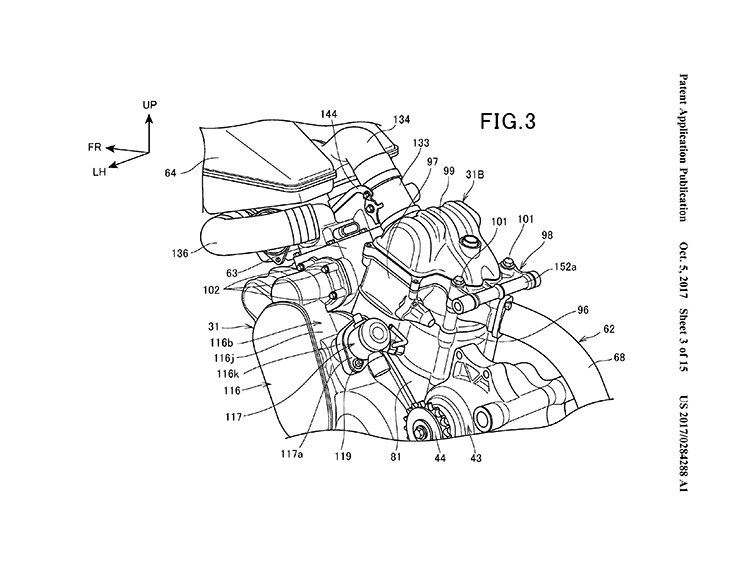 Supercharged Naked Honda twin Engine 