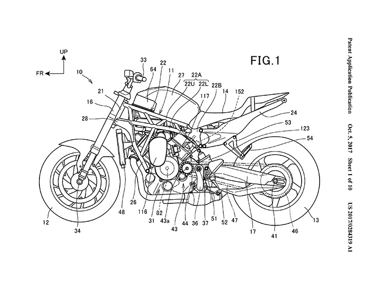 Supercharged Naked Honda twin Engine 
