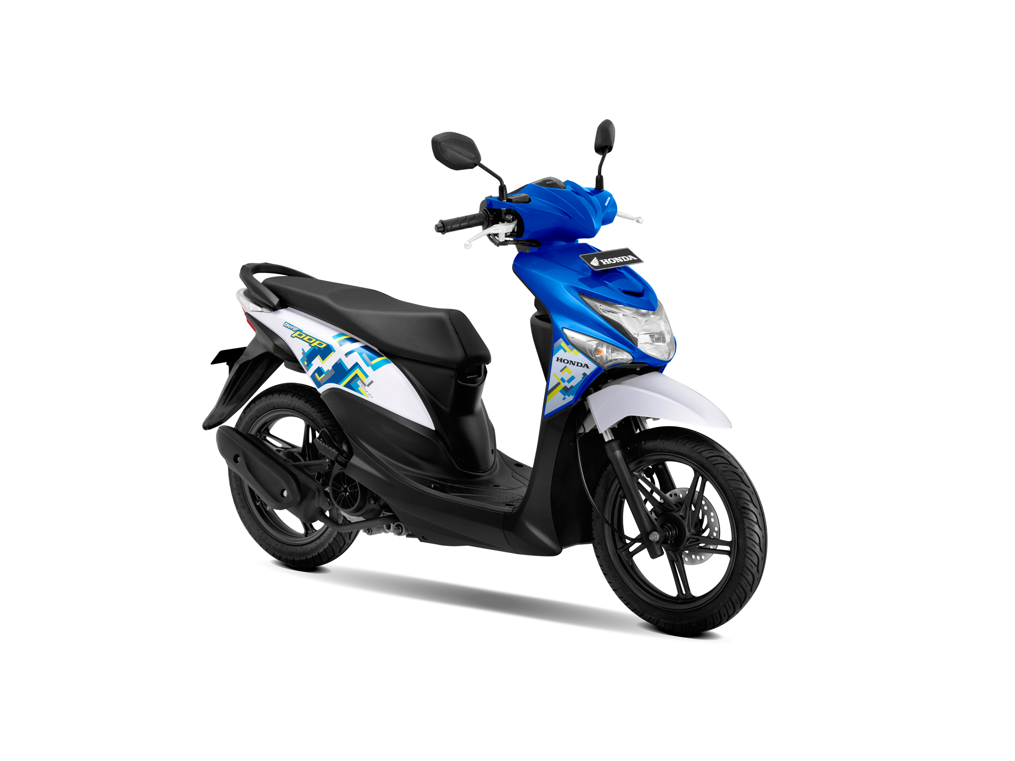 New Honda BeAT POP eSP Symphony-Blue-White
