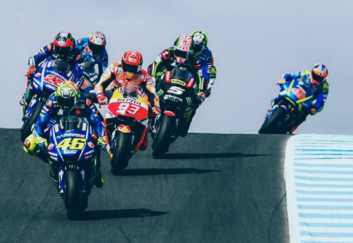 Valentino Rossi, Jika Mereka Overtake dengan Gila, Saya Bisa Lebih Gila Lagi 1 Valentino Rossi Australia Marc Marquez