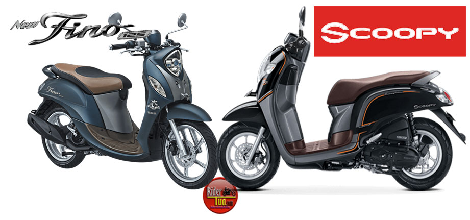 Ediyann, Honda Yang Follower, Justru Penjualan Yamaha Yang Ketinggalan Satu Kecamatan !! 1 Yamaha Fino Vs Honda Scoopy