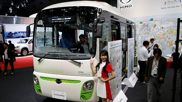 Hino Pamerkan Bus Dan Truk Keren Bertenaga Listrik 1 Hino Pamerkan Bus Dan Truk Keren Bertenaga Listrik