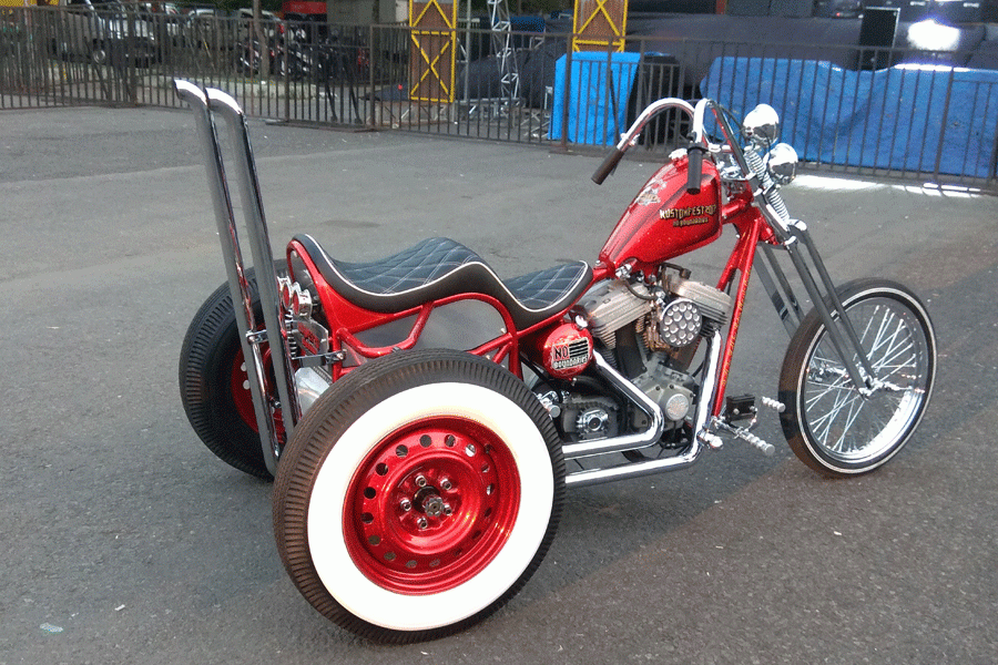 Kustomfest trike Ojo Dumeh